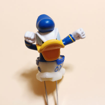 Disney Angry Donald Duck Parade Car Boat – 3" Figure (2014, Rare, Pre-Owned)