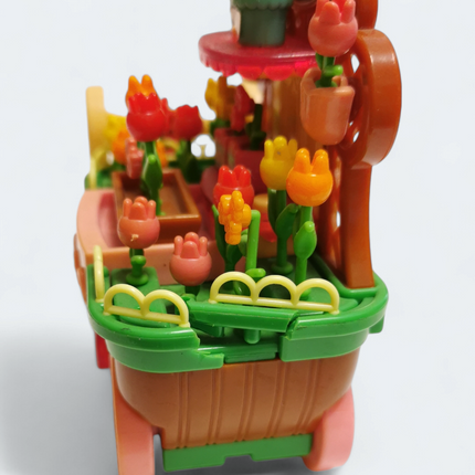 Magical Doremi Flower Garden Cart 5" Figure – Bandai (Damaged, Pre-Owned)