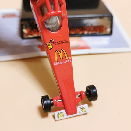 Dragster McDonald's Ed McCulloch Red – Racing Champions (1993, Pre-Owned)
