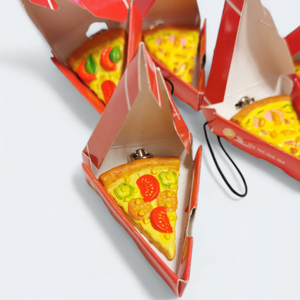 Meat Lover Pizza Slice with Box 1.5" Miniature – Dollhouse Food (Pre-Owned)
