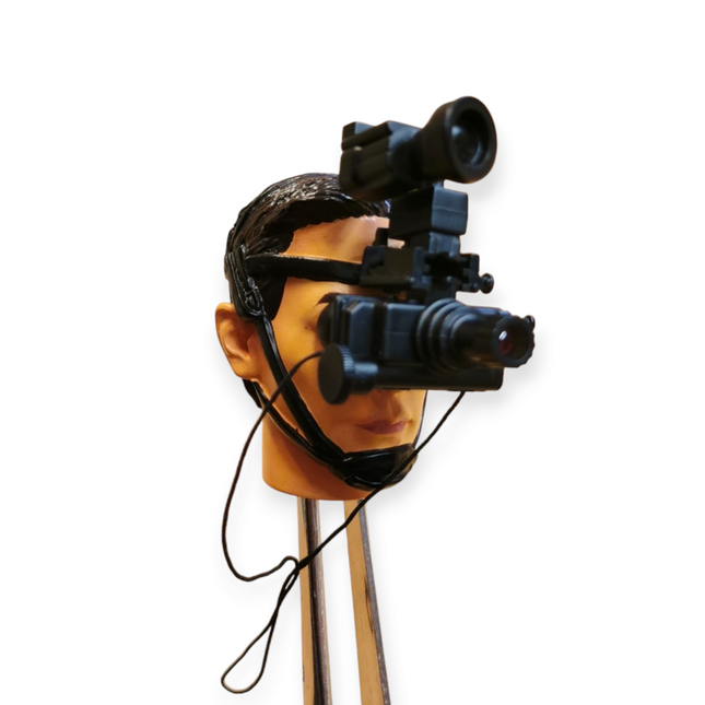 1/6 Scale Head Sculpt with Night Vision Goggle – Asian Toy Accessory (Pre-Owned)