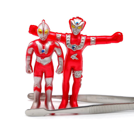 Ultraman Zoffy & Astra 3" Mini Figure – Loose Miniature Lot of 2 (Pre-Owned)