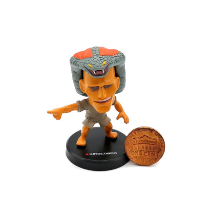 Kinnikman Ultimate Muscle Man KING COBRA Snake 2" Mini Figure Toy Collectible
