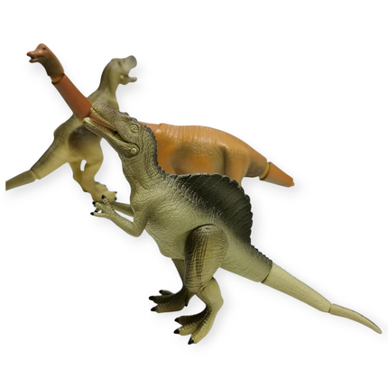 ARTICULATED T-REX BRACHIOSAURUS Lot of 3 Mini Dinosaur Figure Takara Tomy ANIA