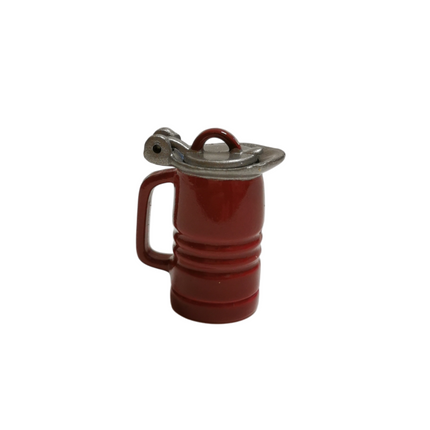 Re-Ment Miniature Burgundy Teapot – Japanese Pub 2006 Series (Pre-Owned)