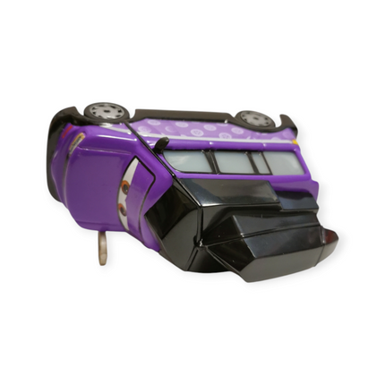 Disney Cars 2 Kimura Kaizo Purple SUV – White Spots 3" Mini Diecast (Pre-Owned)