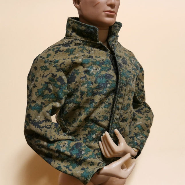 BBI 1/6 Scale Woodland Camo Long Sleeves Shirt – GI Joe Soldier Clothes (Pre-Owned)