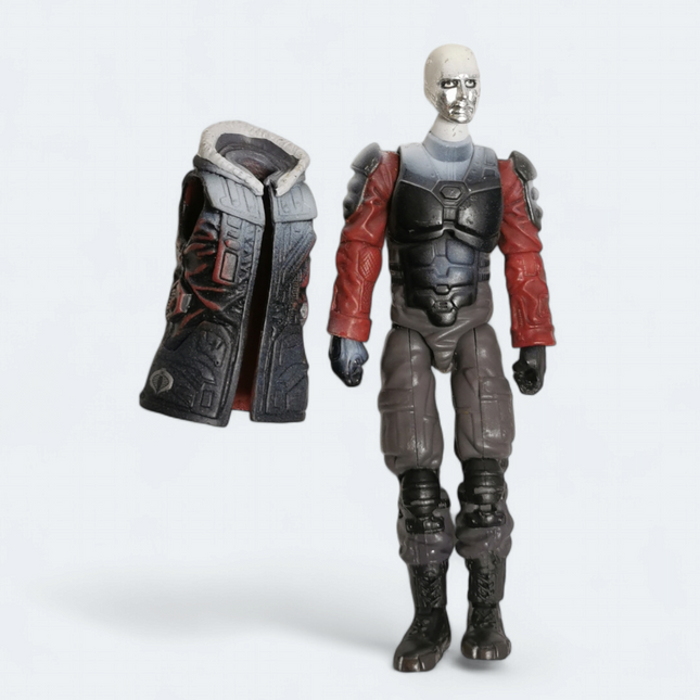 GI Joe Arctic Destro V26 Black Eyes & Cobra Vest – 4" Figure (2010, Pre-Production, Pre-Owned)