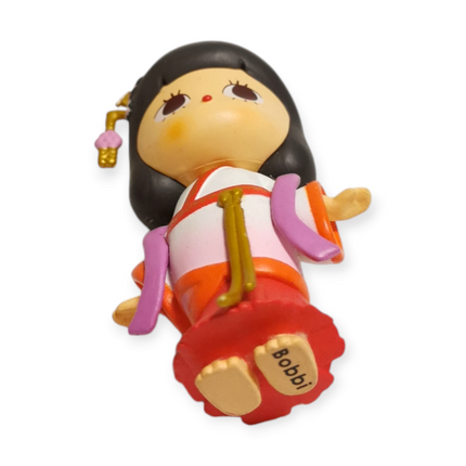 Bobbi Girl in Chinese Costume – 3" PVC Designer Figure (Pop Mart, Pre-Owned)