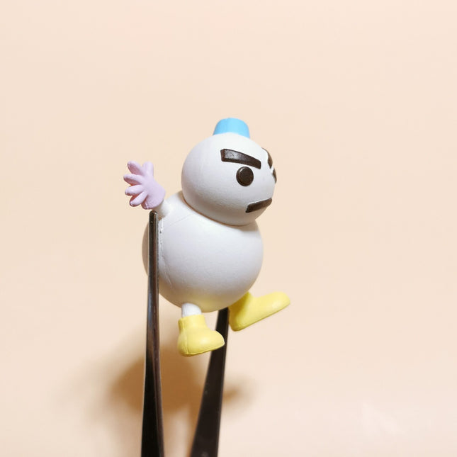 Crayon Shin-Chan ANGRY SNOWMAN 1.5" Mini Figure Anime Toy Collectible CUTE