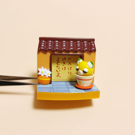 Ocha-Ken Ochaken Green Tea Dog – 1.5" Yellow Puppy Card Holder (Pre-Owned)