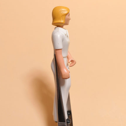 Vintage 70s Adventure People NURSE 3.5" Mini Figure Fisher Price Toy Collectible