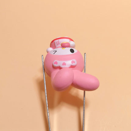 Sanrio My Melody Eating Donut – 2" Pink Series Figure (2021) (Pre-Owned)