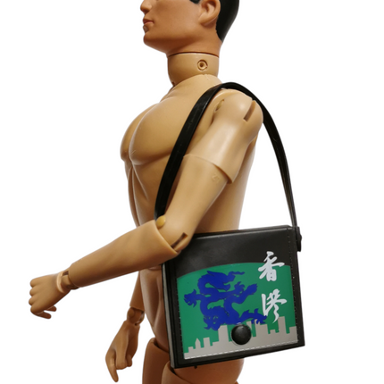 1/6 Scale Black Shoulder Bag – Lot of 4 (Mattel Flavas, Pre-Owned)