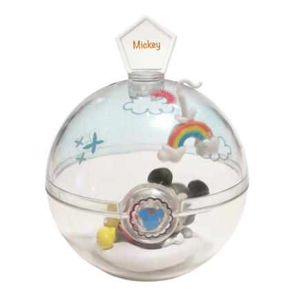 Mickey Mouse Sleeping in Clear Ball 3" Mini Figure – Disney Gashapon (Pre-Owned)