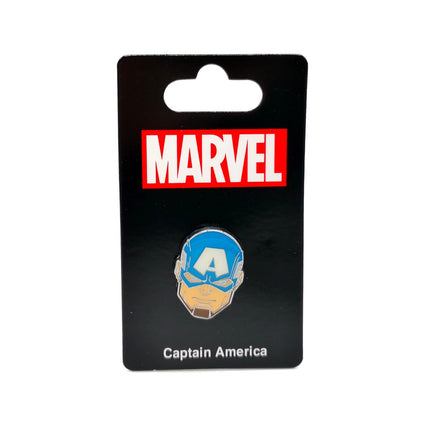 Marvel Avengers Captain America 1" Enamel Pin – HK Disneyland 2017 (Pre-Owned)