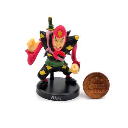 One Piece Film Z Binz 2" Mini Figure – Bandai Loose (Pre-Owned)