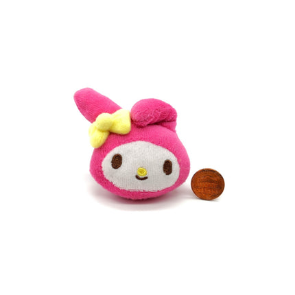 Sanrio My Melody Head – 2.5" Plush Keychain (2014) (Pre-Owned)