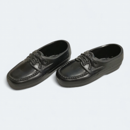 1/6 Scale Black Loafer Shoes – for Ken Doll (Pre-Owned)
