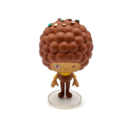 Brown Truffle Chocolate with Yellow Cape – 2.5" Vinyl Figure (Pre-Owned)