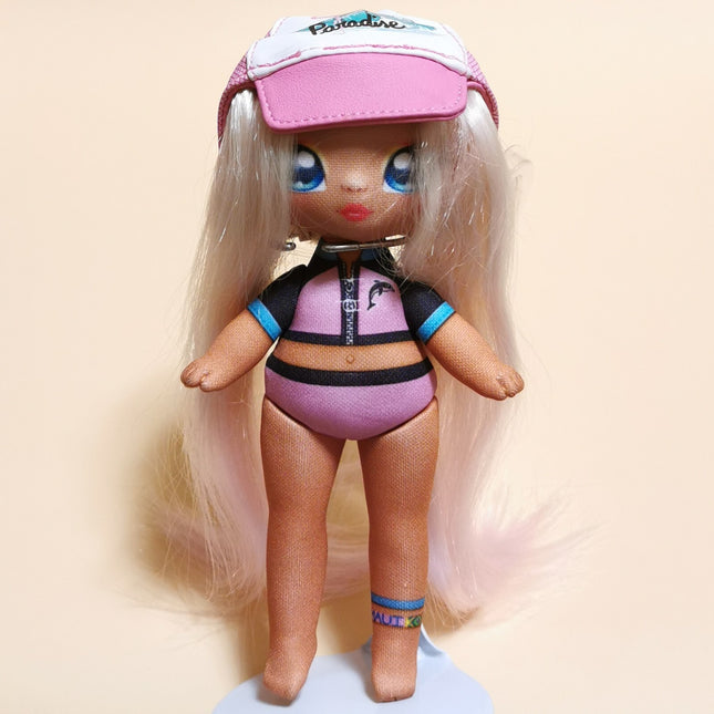 Na Na Na Surprise Krysta Splash – 7" Doll with Pink Hat (MGA, Pre-Owned)