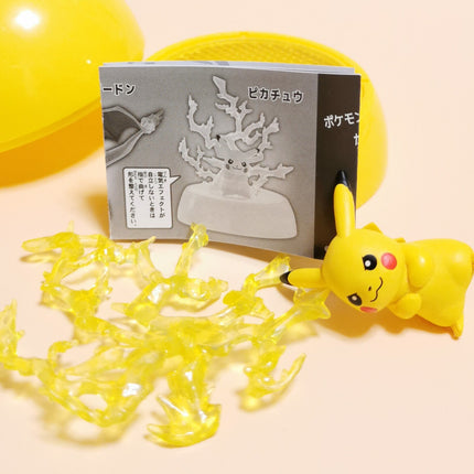 Bandai Pokemon Shine Collection Pikachu 3" Mini Figure – Platform with Light (Pre-Owned)
