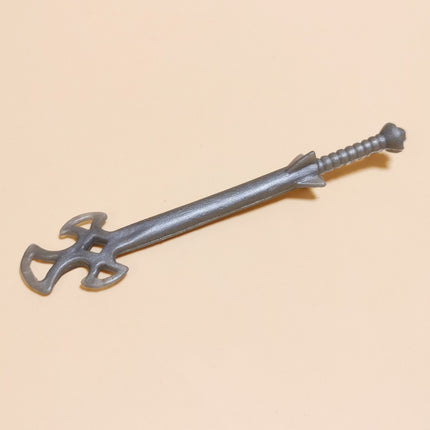Vintage Imperial Dragons Knight & Daggers GRAY SWORD WEAPON PART Toy MOTU KO