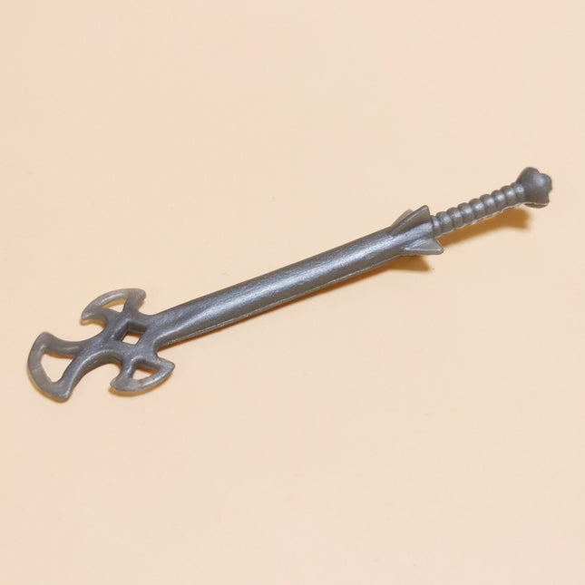 Vintage Imperial Dragons Knight & Daggers GRAY SWORD WEAPON PART Toy MOTU KO