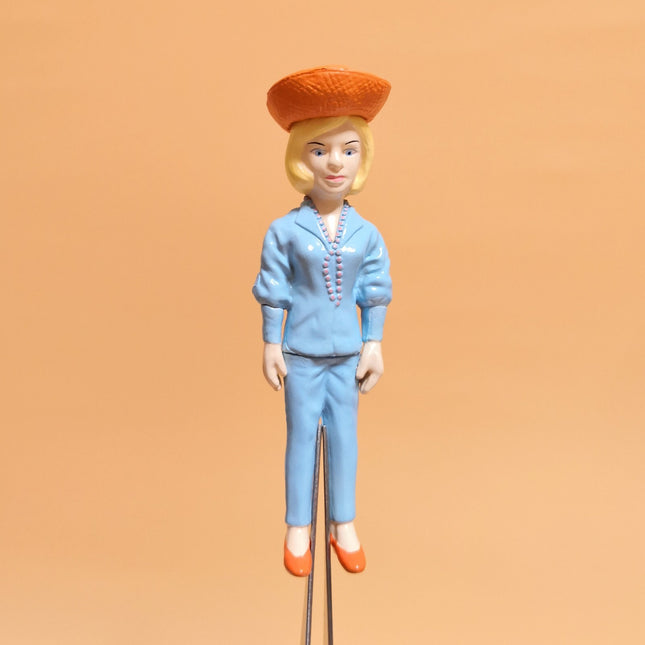 THUNDERBIRDS LADY PENELOPE WARD 3" Mini Figure Plastic Toy Gerry Anderson Yujin