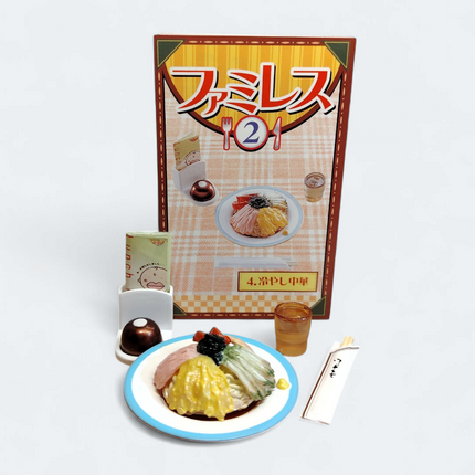 Re-Ment Family Restaurant 2 #4 Japanese Cold Noodles – Dollhouse Meal (Pre-Owned)