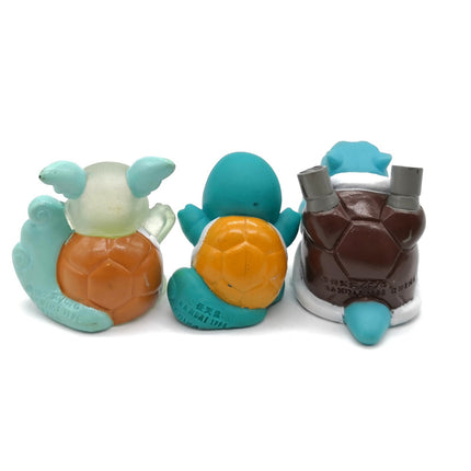 Pokemon Squirtle Blastoise Wartortle – 1.5" Finger Puppet (Bandai 1996, Pre-Owned)