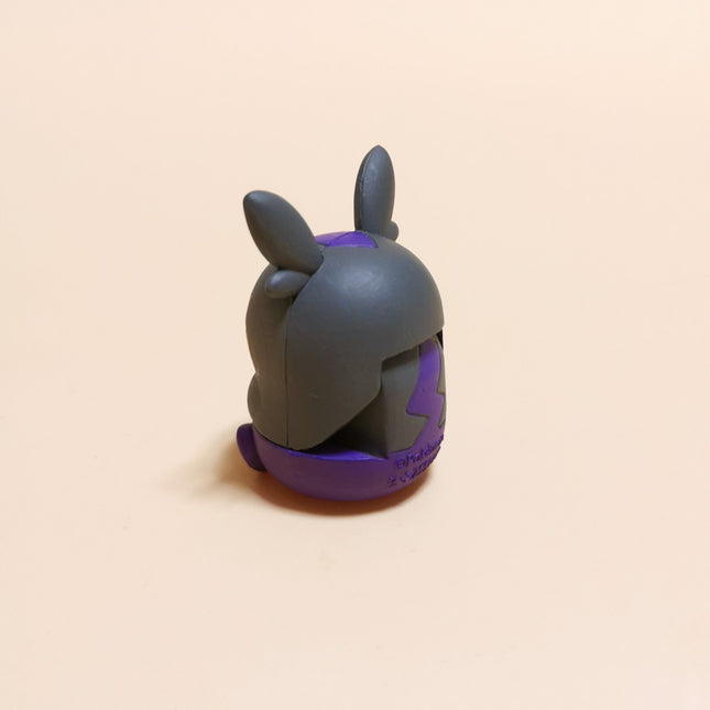 Pokemon Morpeko Hangry Mode 1.5" Mini Figure – Stationery Clip (Bandai, Pre-Owned)