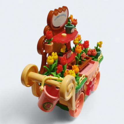 Magical Doremi Flower Garden Cart 5" Figure – Bandai (Damaged, Pre-Owned)