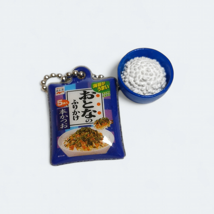 Japan Furikake Rice Seasoning 0.5" Miniature Bowl – Dollhouse Food (Pre-Owned)