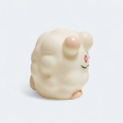 Pokemon Swirlix 1.5" Finger Puppet – Catch Them All B.13 (Bandai, Pre-Owned)