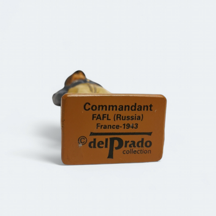 Del Pardo RUSSIAN COMMANDANT Soldier 2.5" DIECAST PAINTED Mini Figure Toy Loose