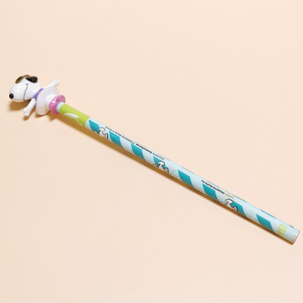 Peanuts Snoopy Pencil & Belle Pencil Topper – 1.5" PVC Figure (Rare, Pre-Owned)