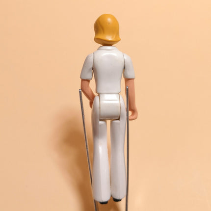 Vintage 70s Adventure People NURSE 3.5" Mini Figure Fisher Price Toy Collectible