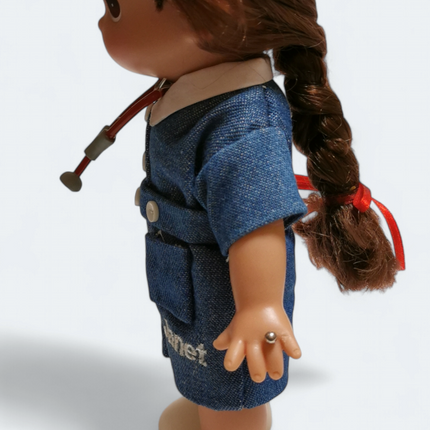 Custom Made Precious Moments Girl Doll – Blue Nurse Outfit (Pre-Owned)