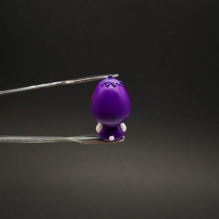 Sanrio Hello Kitty as Eggplant Aubergine Mascot 3/4" Figure (Pre-Owned)