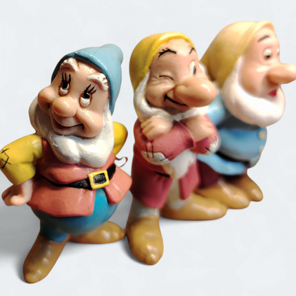 Disney Seven Dwarfs – 2" Figure Lot of 7 (Pre-Owned)