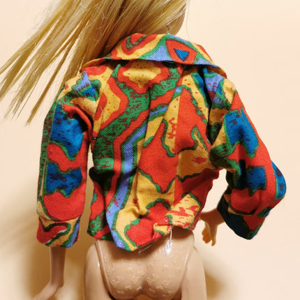 1/6 Scale Retro 90s Colorful Jacket Top – Barbie Fashion (Pre-Owned)
