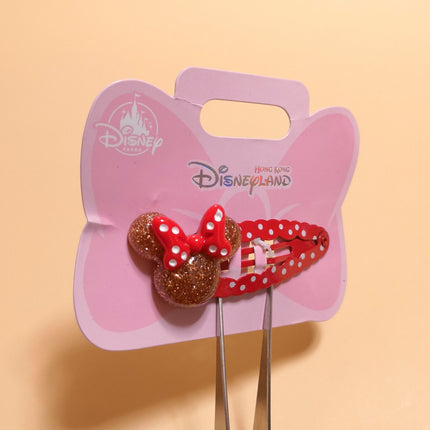 Disneyland Minnie Mouse Red Bow Hair Clip – HKDL Girl Gift (Unused)