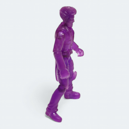 DC Batman THE JOKER CLEAR PUPRLE 4" Action Figure Spin Master Loose 2020 Toy
