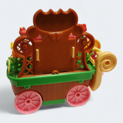 Magical Doremi Flower Garden Cart 5" Figure – Bandai (Damaged, Pre-Owned)
