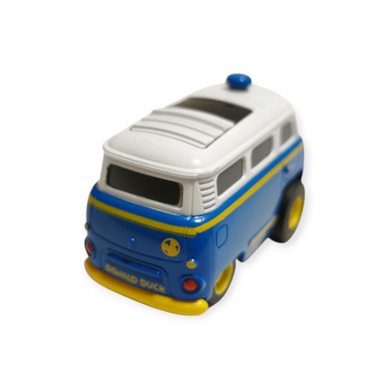 Disney Donald Duck Theme Bus – 2" Pull Back Car (T-arts, Pre-Owned)