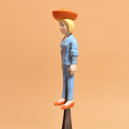 THUNDERBIRDS LADY PENELOPE WARD 3" Mini Figure Plastic Toy Gerry Anderson Yujin