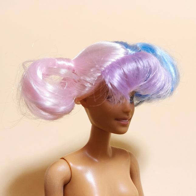 1/6 Scale Doll Pastel Colorful Wig – Short Hair Style (MGA LOL, Pre-Owned)