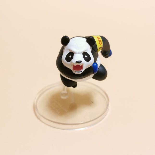 Jujutsu Kaisen Panda 1.5" Mini Figure – Gacha Anime Toy by Takara Tomy (Pre-Owned)