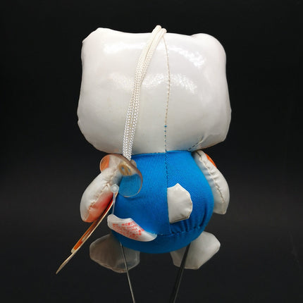 Sanrio Hello Kitty Blood Type AB – 5.5" Vinyl Plush (2003, Rare) (Pre-Owned)